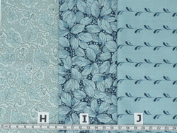 H - I - J - Collection Super Bloom Edyta Sitar Laundry Basket Quilts