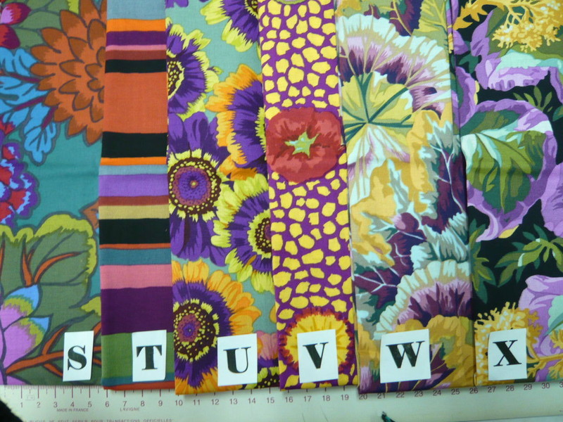 Coupons tissus kaffe fassett
