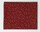 B - Etoiles beiges sur fond rouge mat