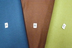 Flanelle de laine et polyester en 150cm de large