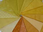 Collection tissus faux unis Jaune/orange