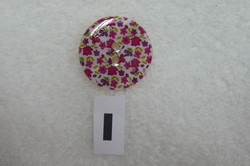 Bouton de nacre petites fleurs (2745/13) - I - diamètre 25mm/22mm/15mm 