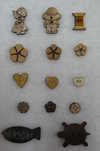 Boutons bois trs dcoratifs