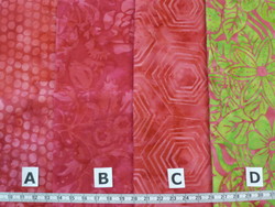 A - B - C - D - Batiks srie 5