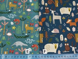 E - Jungle by Sally Payne / F - Woodland by Sally Payne - DASHWOOD