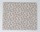 D - Petits flocons rouge sur fond blanc cass - petits dtails trs fins vert, rouge, marine
