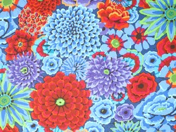 F - Enchanted (bleu, rouge sur fond marine)