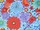 F - Enchanted (bleu, rouge sur fond marine)