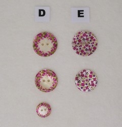 D - E - diamètres 15, 22 et 25 mm